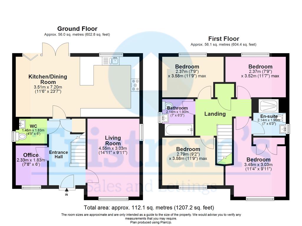 20, Josephine Grove, Nottingham floorplan