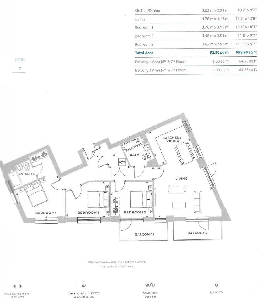 Butleigh House, 34, Healum Avenue, Southall floorplan