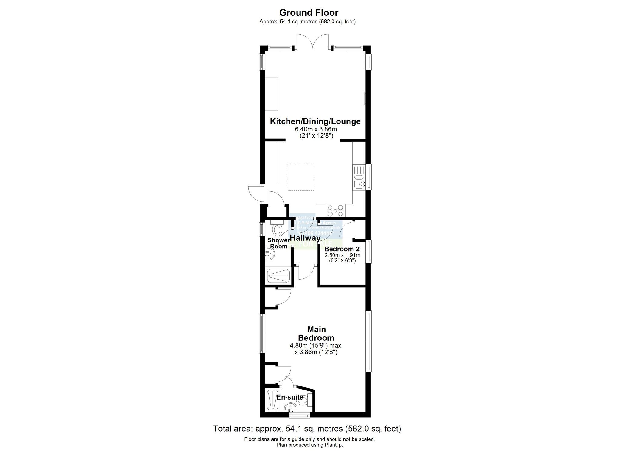 39 Foremans Bridge Caravan Park, Sutton St James floorplan