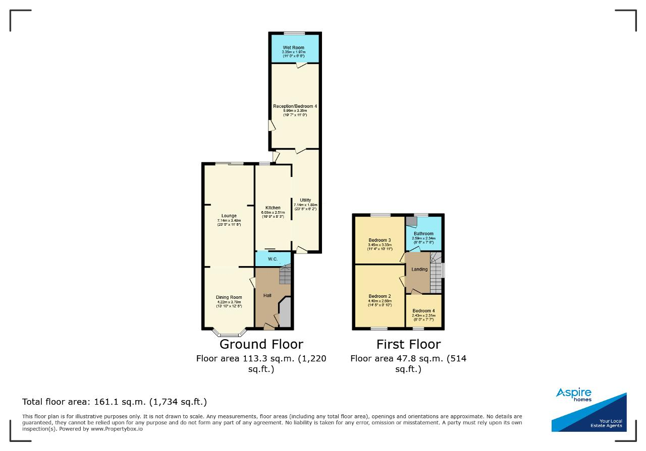 17, Mount Drive, Wisbech floorplan