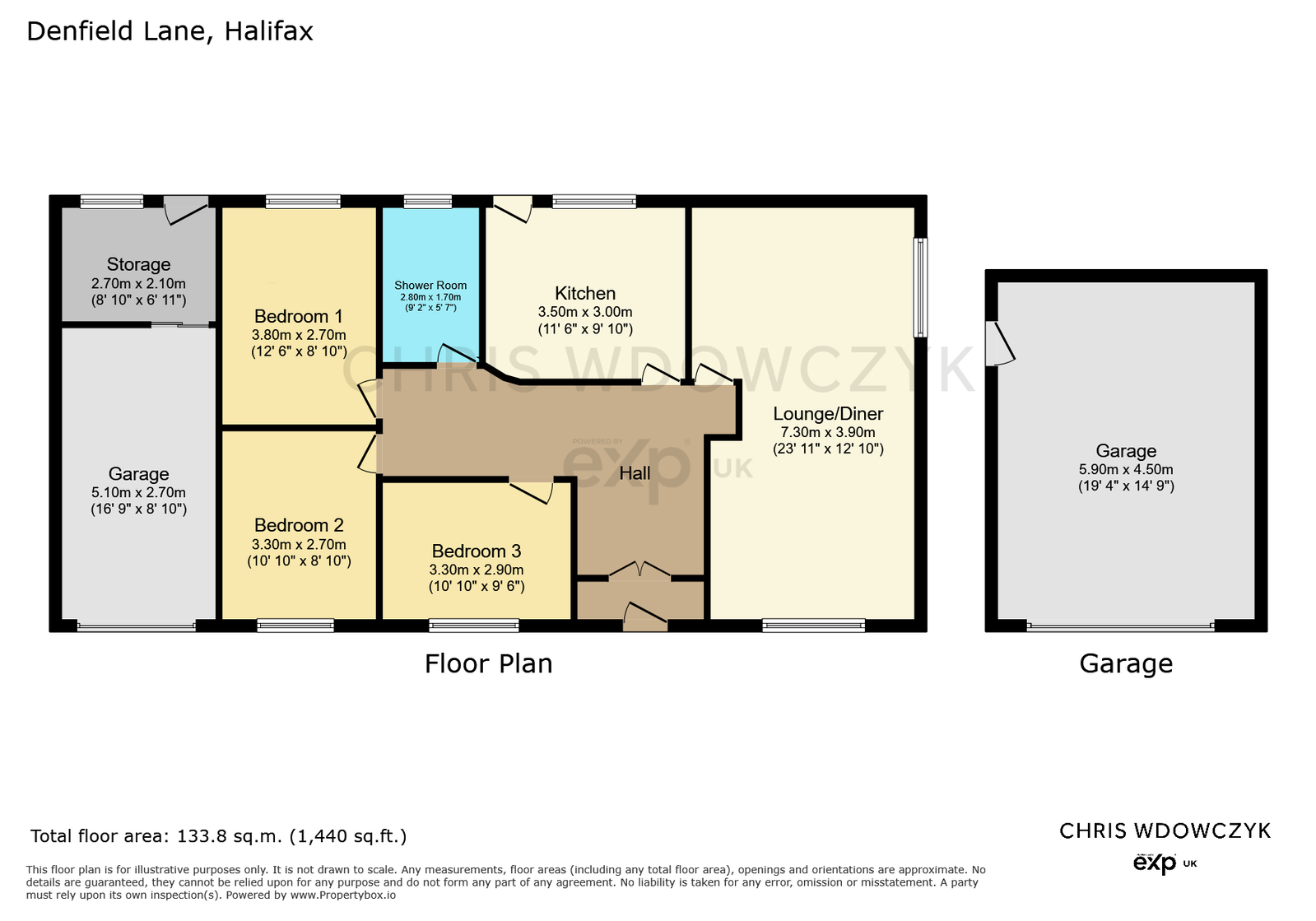 Denfield Lane, Halifax floorplan