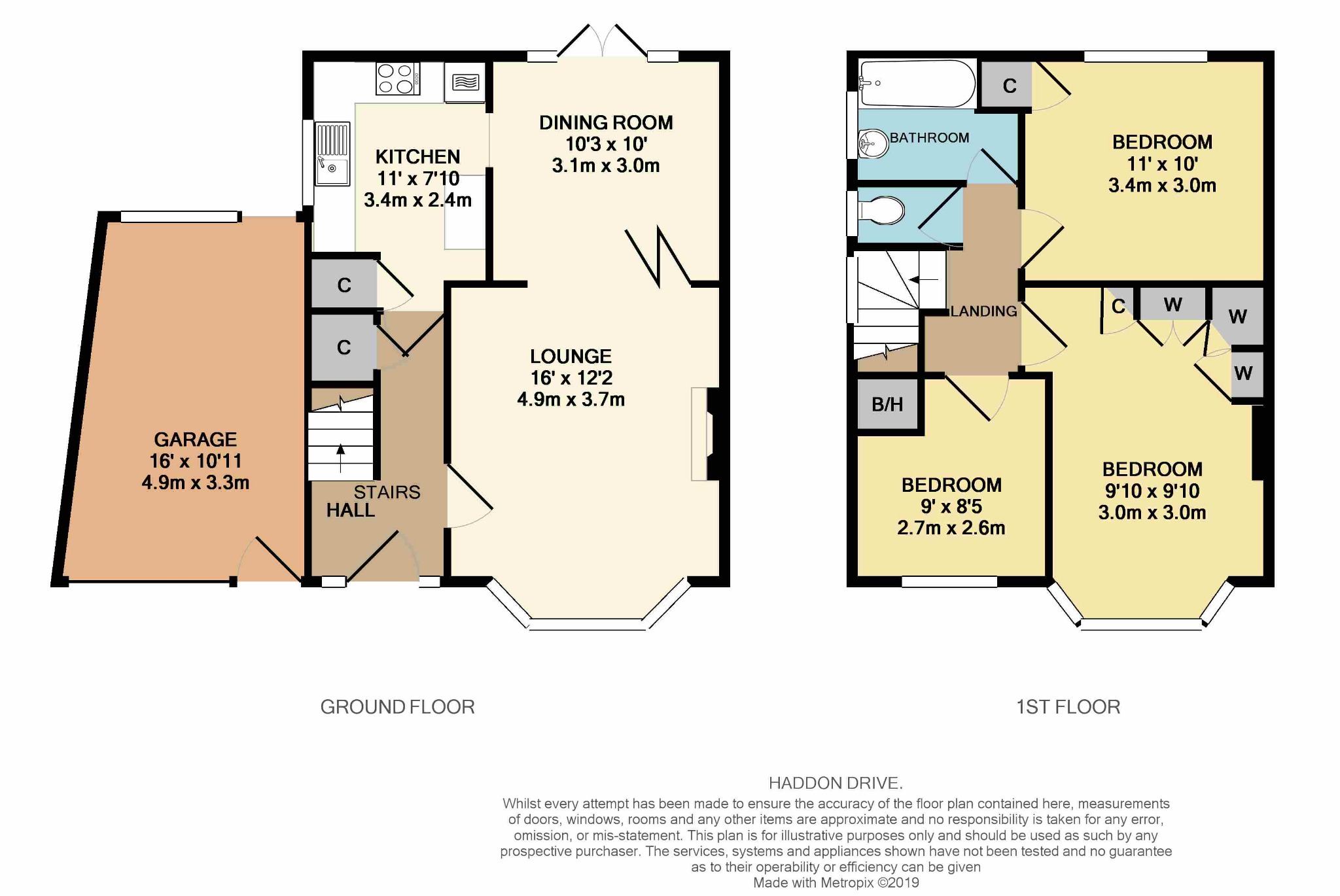 3 Bedrooms Semi-detached house for sale in Haddon Drive, Woodley, Reading RG5