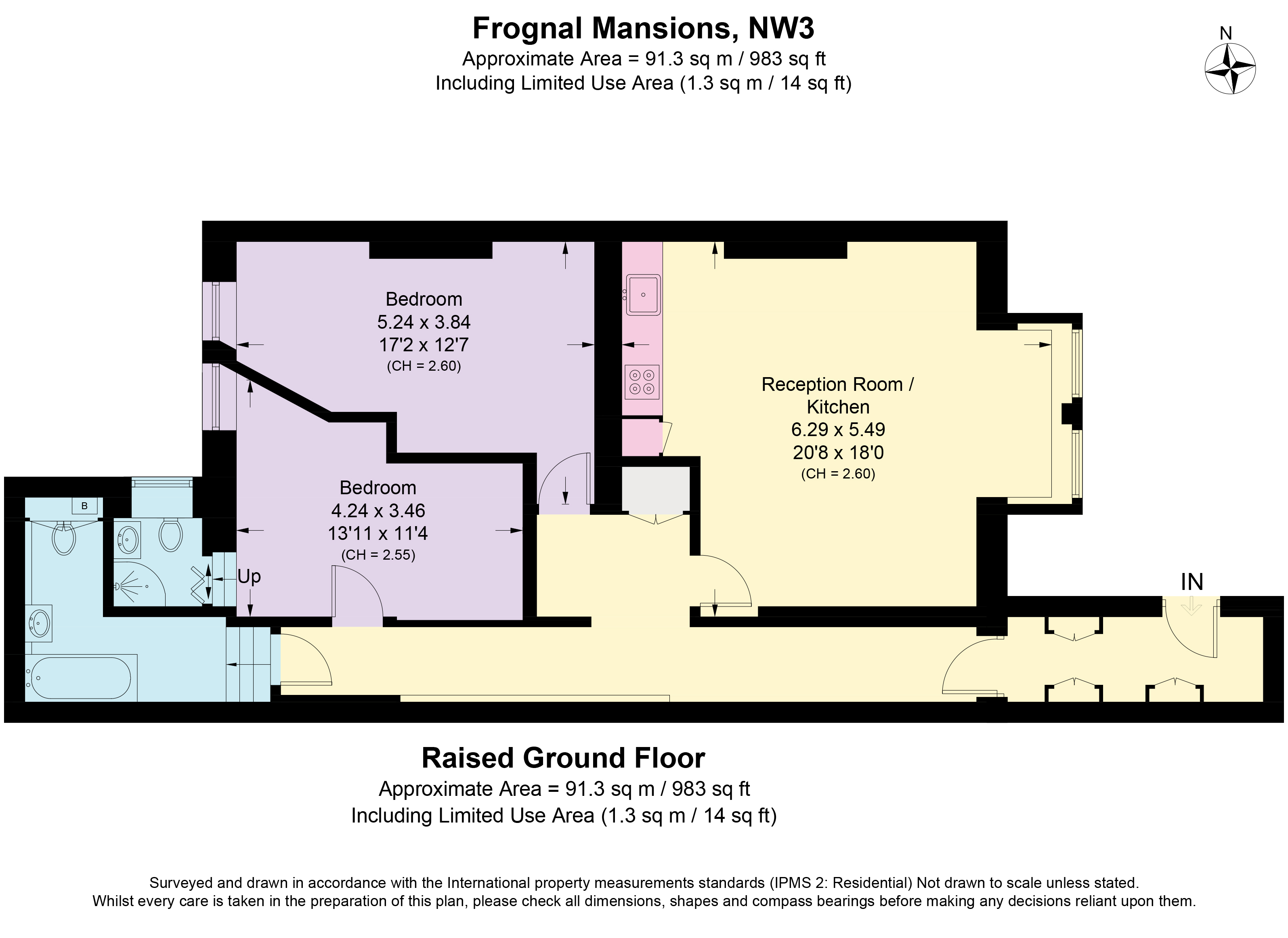 97, Frognal, London floorplan