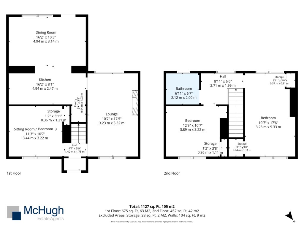 Cedar Avenue, Clydebank floorplan