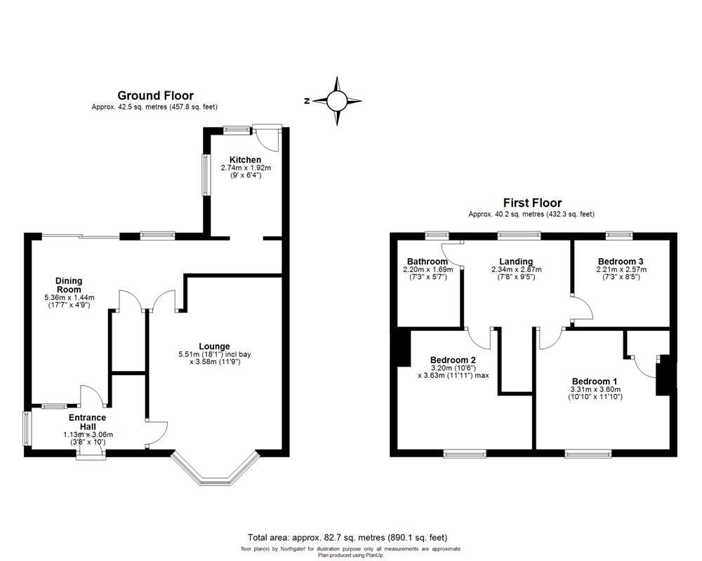 Devon Crescent, Billingham TS23, 3 bedroom terraced house for sale