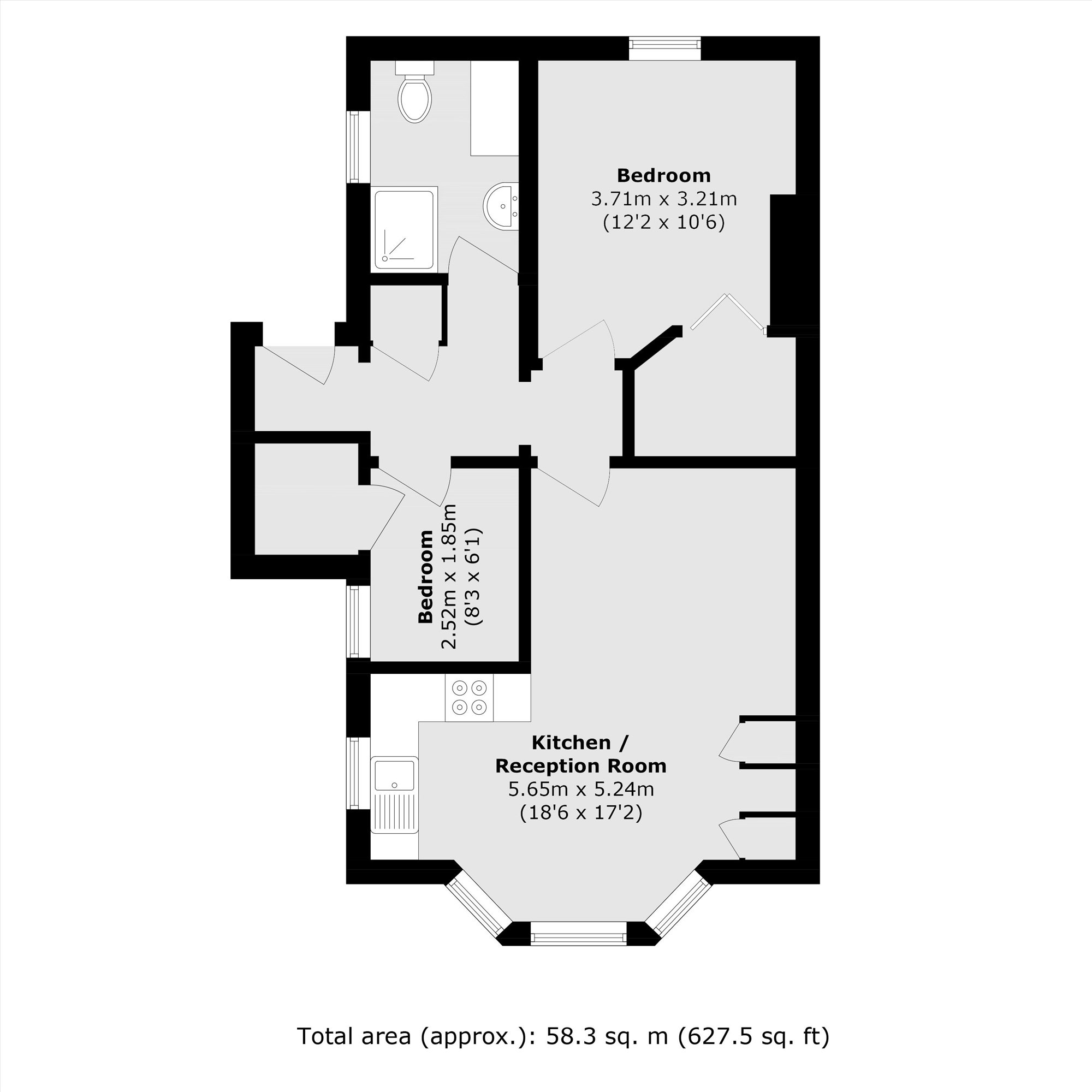 6A, Manor Drive, Surbiton floorplan