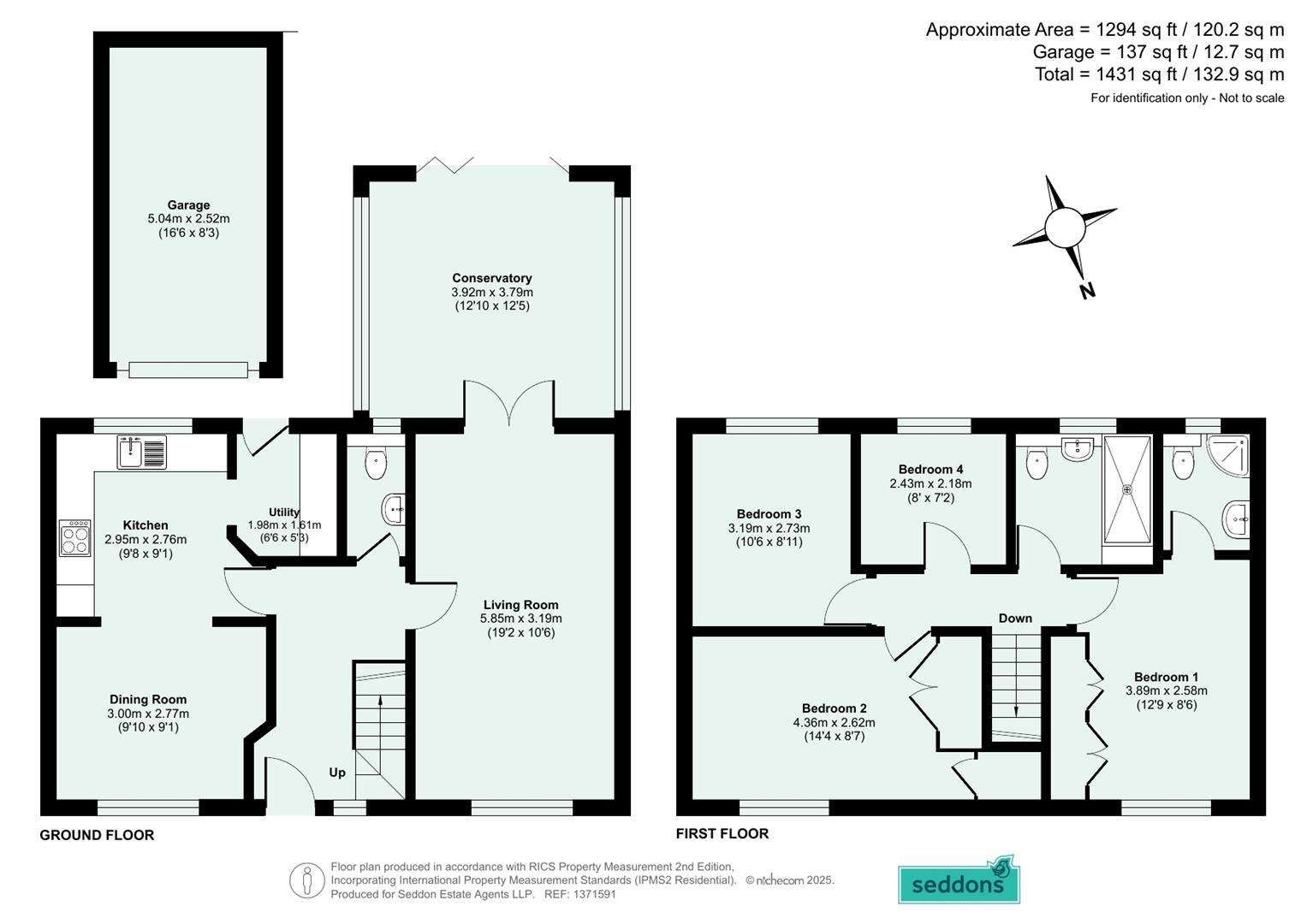 24, Culm Valley Way, Cullompton floorplan