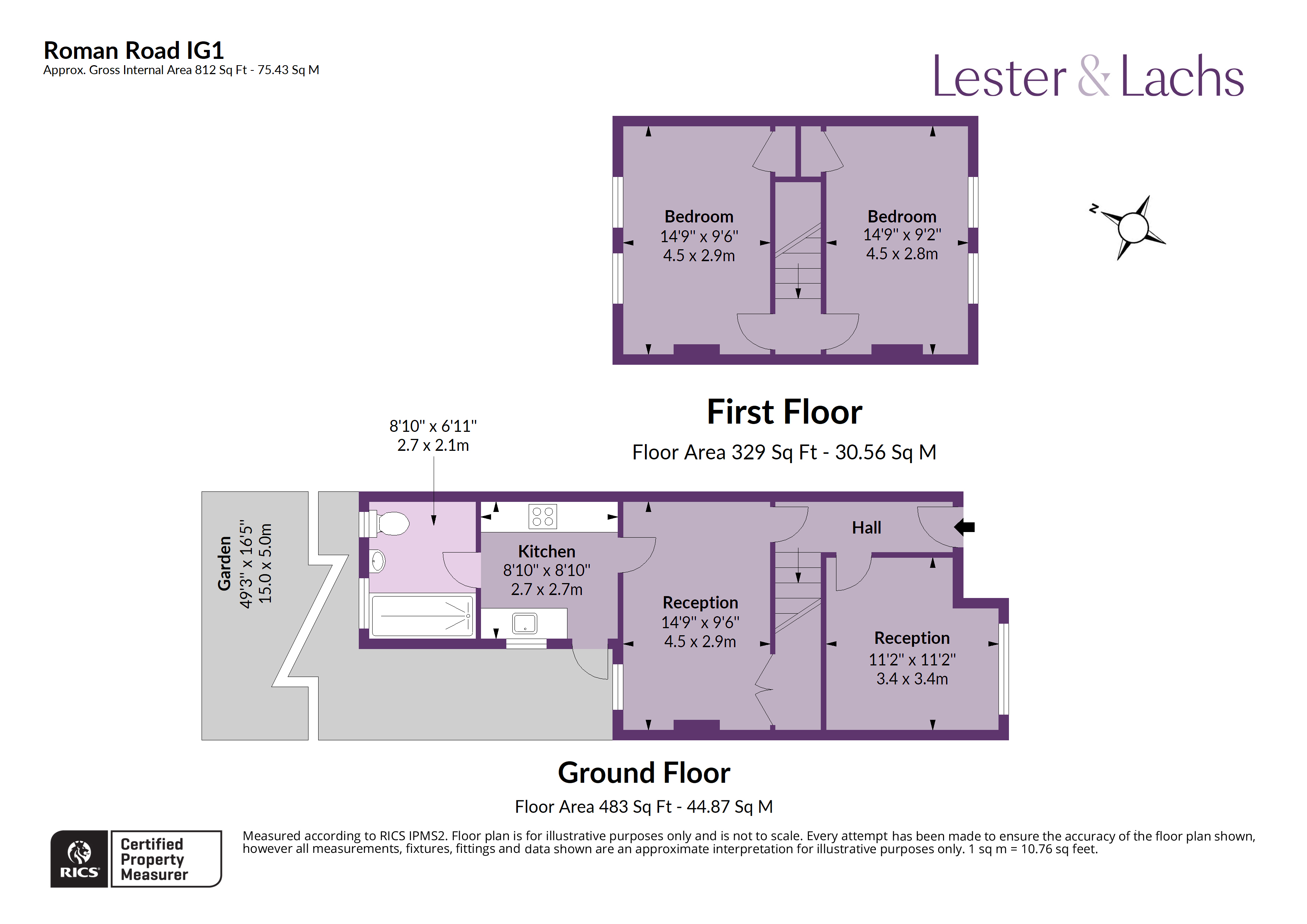 38, Roman Road, Essex floorplan