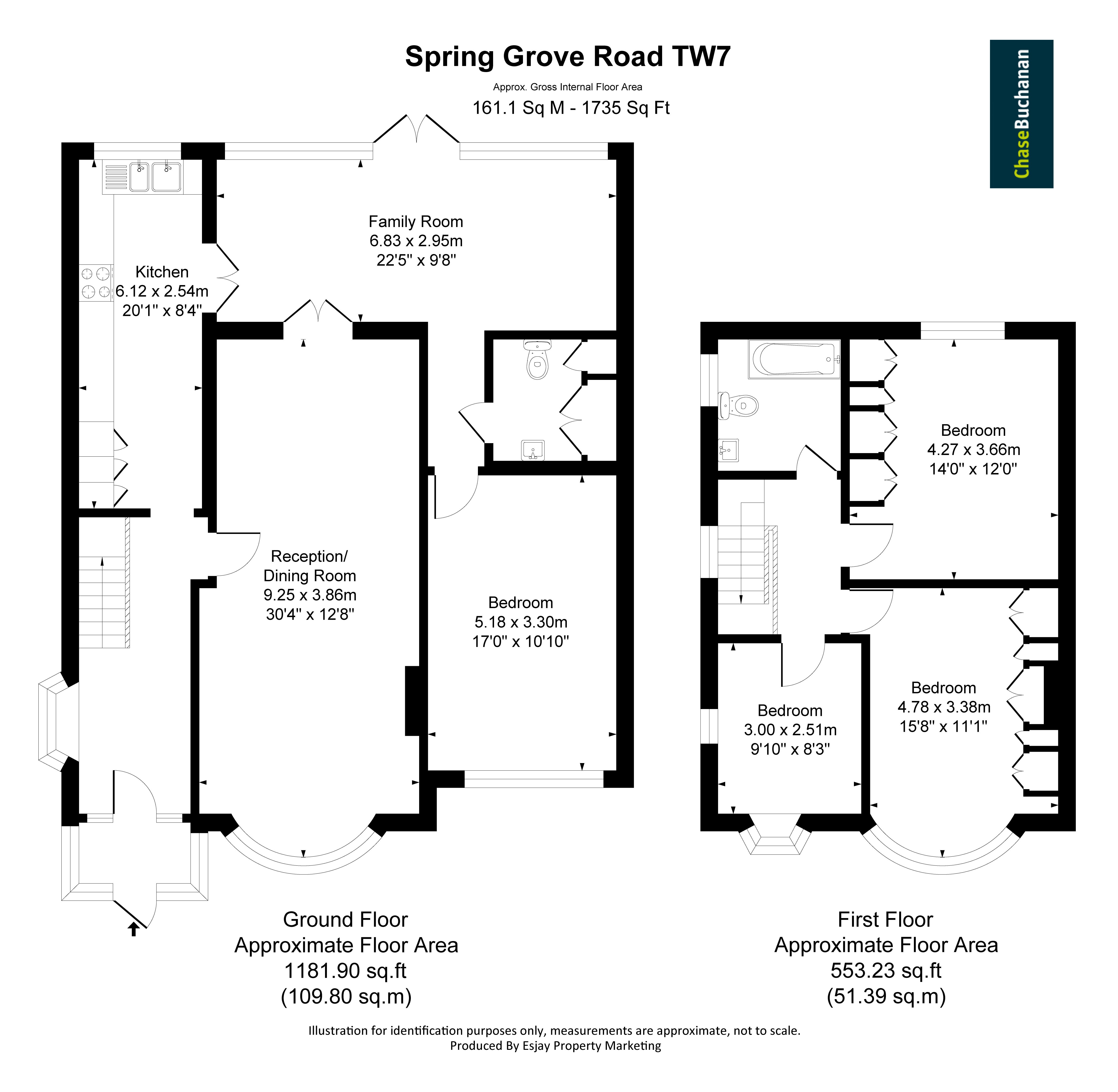 197, Spring Grove Road, Isleworth floorplan