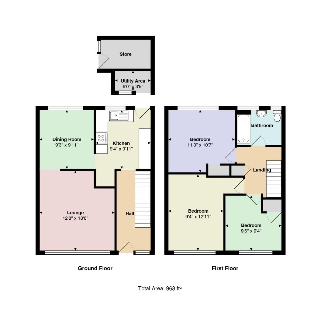 19, Ninelands, Leighton Buzzard floorplan