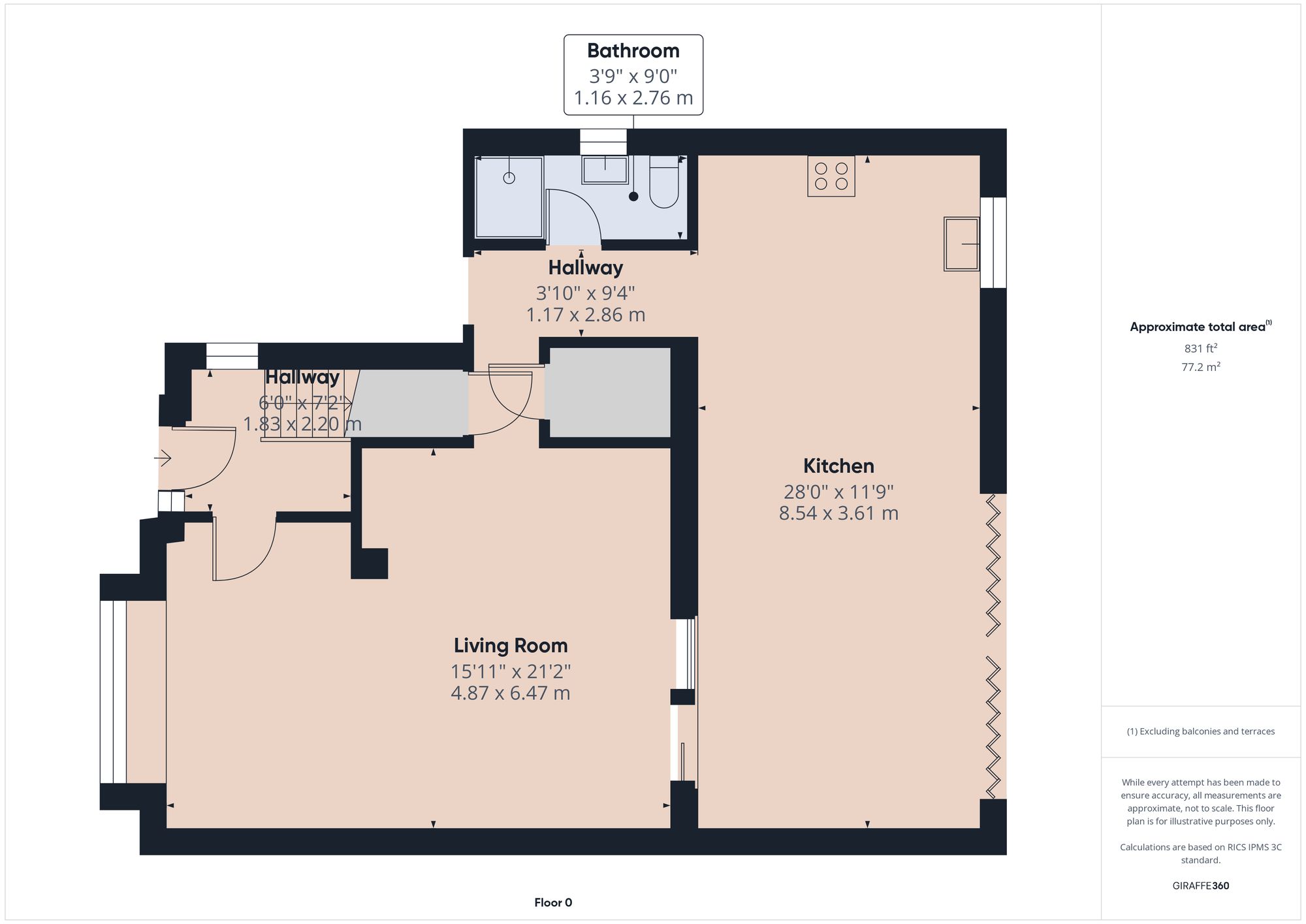 27 Ladybank Road, Derby floorplan