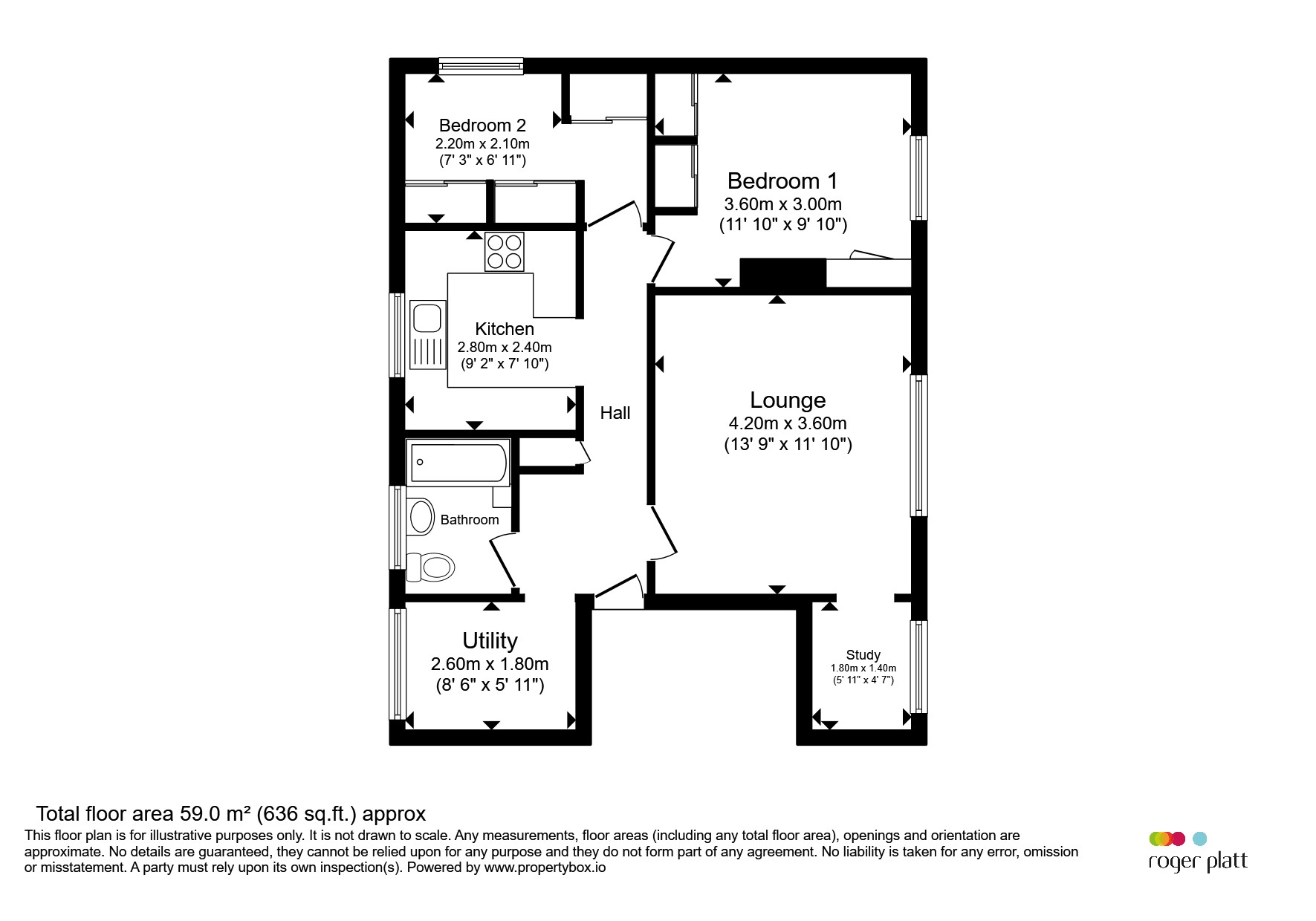 19, Buttermere Avenue, SLOUGH floorplan