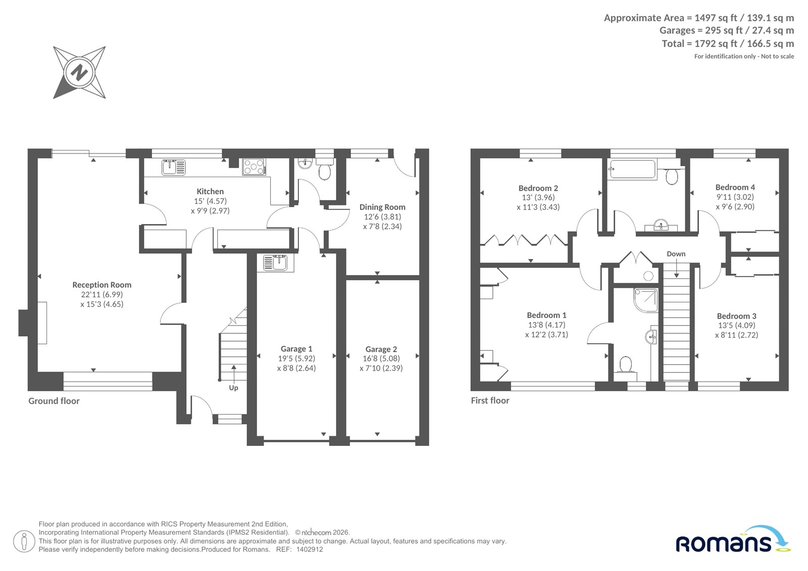 45, Heathpark Drive, Surrey floorplan