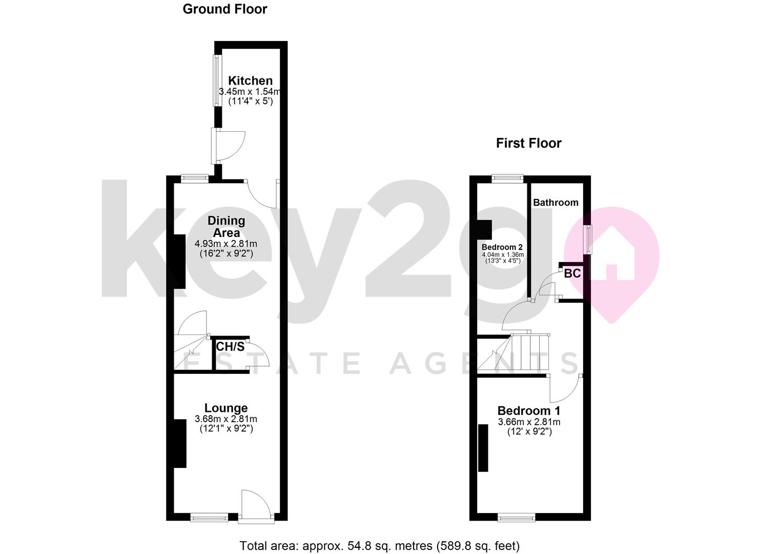 198, White Lane, Sheffield floorplan