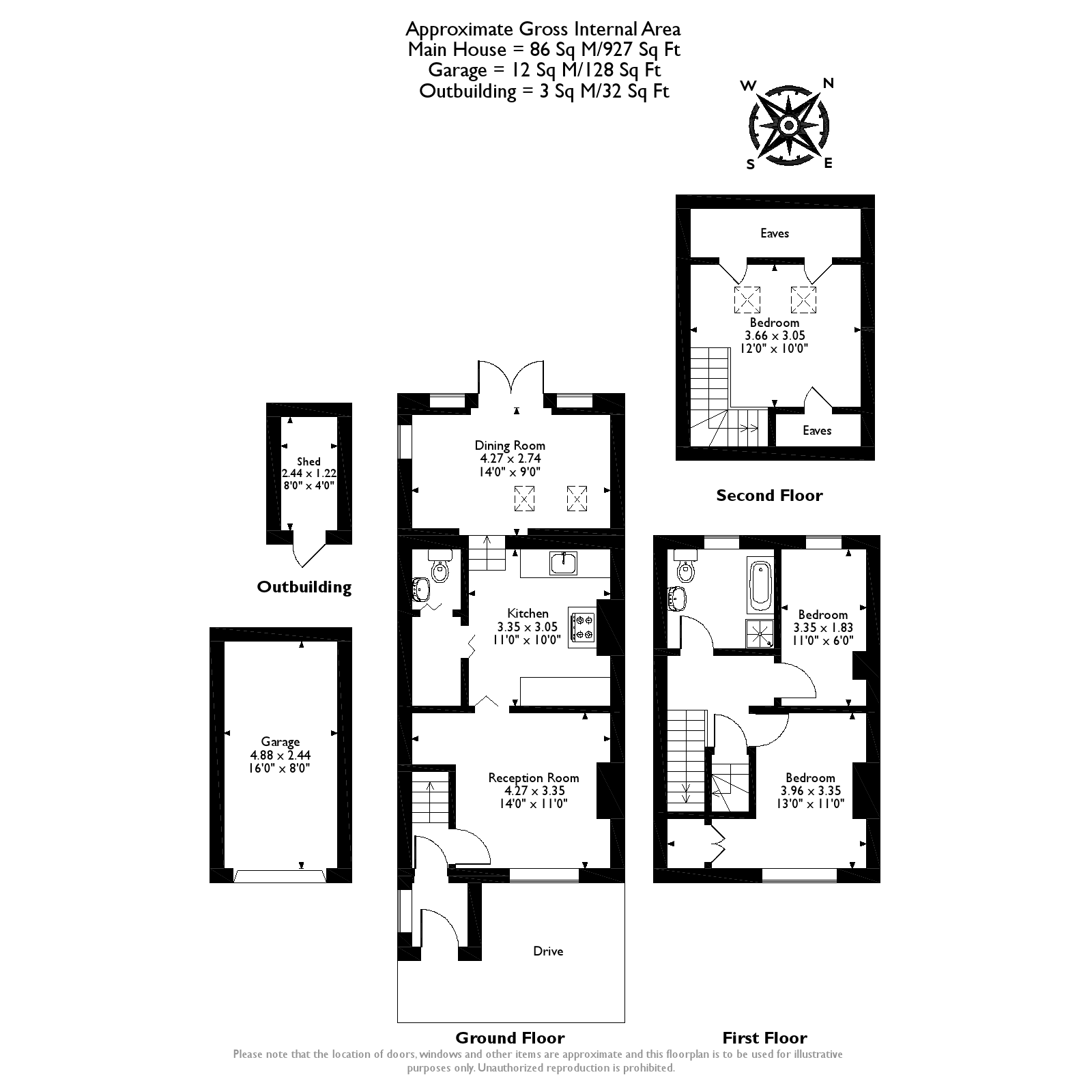 3 Bedrooms End terrace house for sale in Woodside Road, Chiddingfold, Godalming GU8