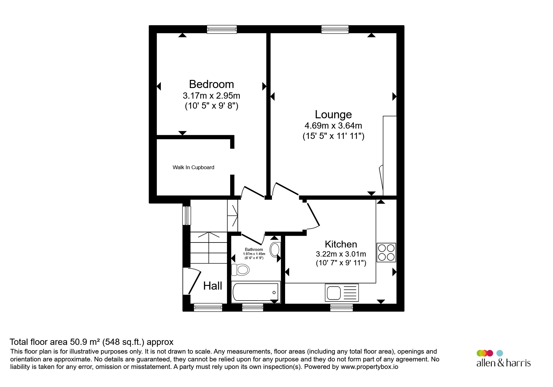 20, Auchentoshan Avenue, Clydebank floorplan
