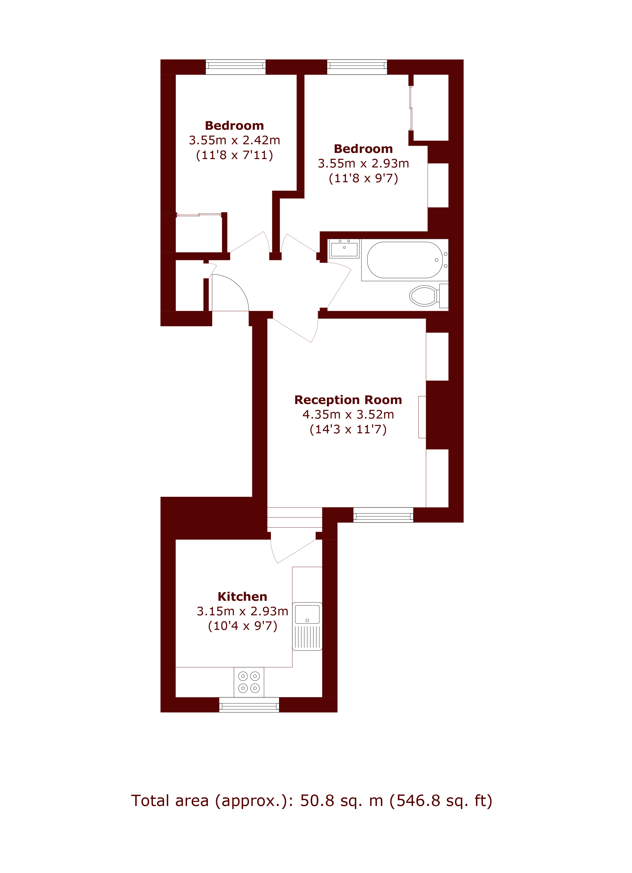 Westbourne Park Road, London floorplan
