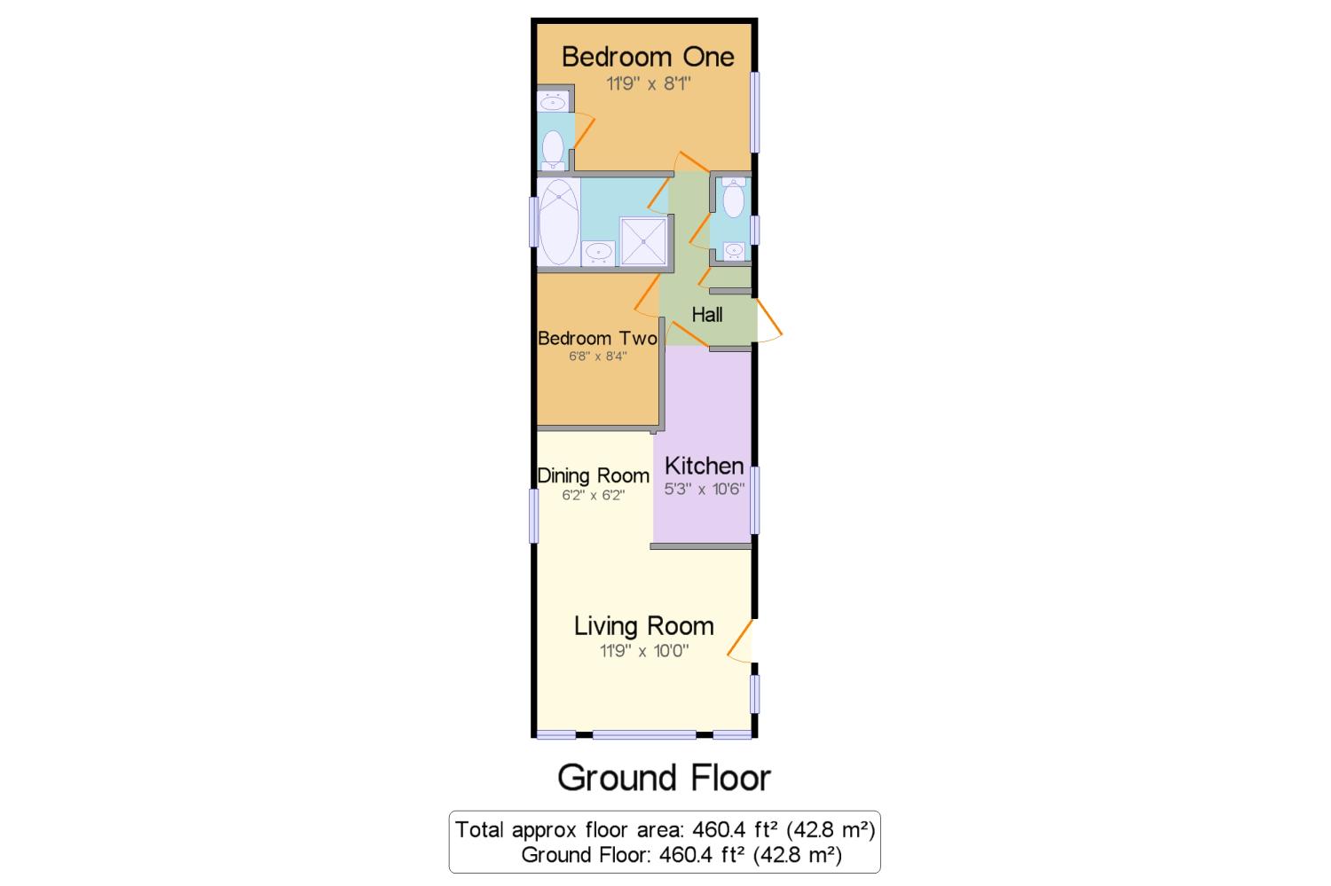 2 Bedrooms Mobile/park home for sale in Stopsley Mobile Home Park, St. Thomas's Road, Luton, Bedfordshire LU2