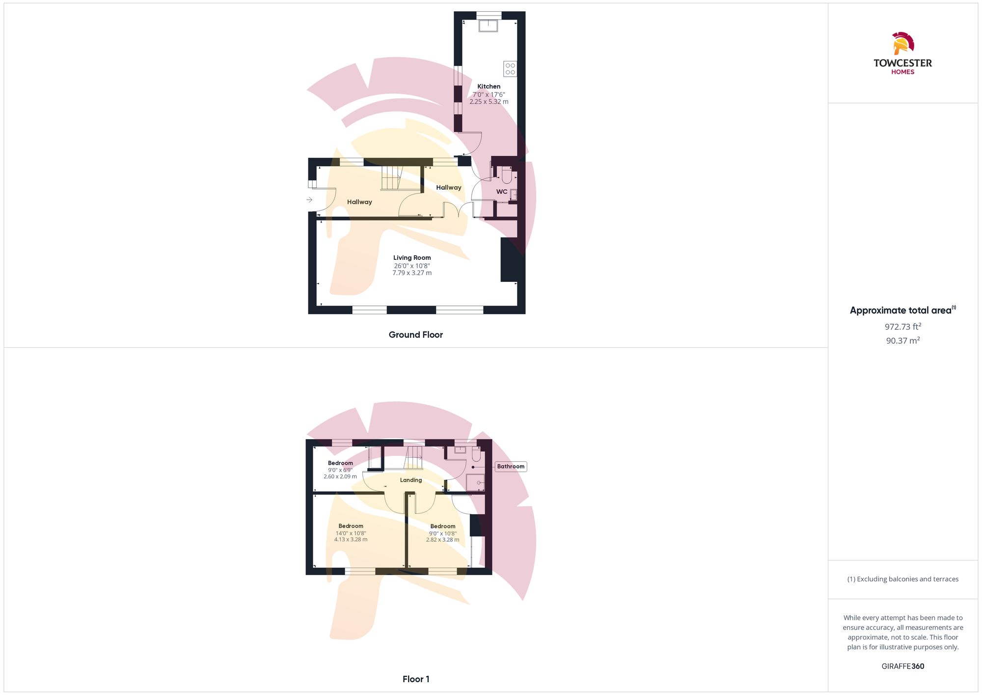 12 Hesketh Crescent, Towcester floorplan