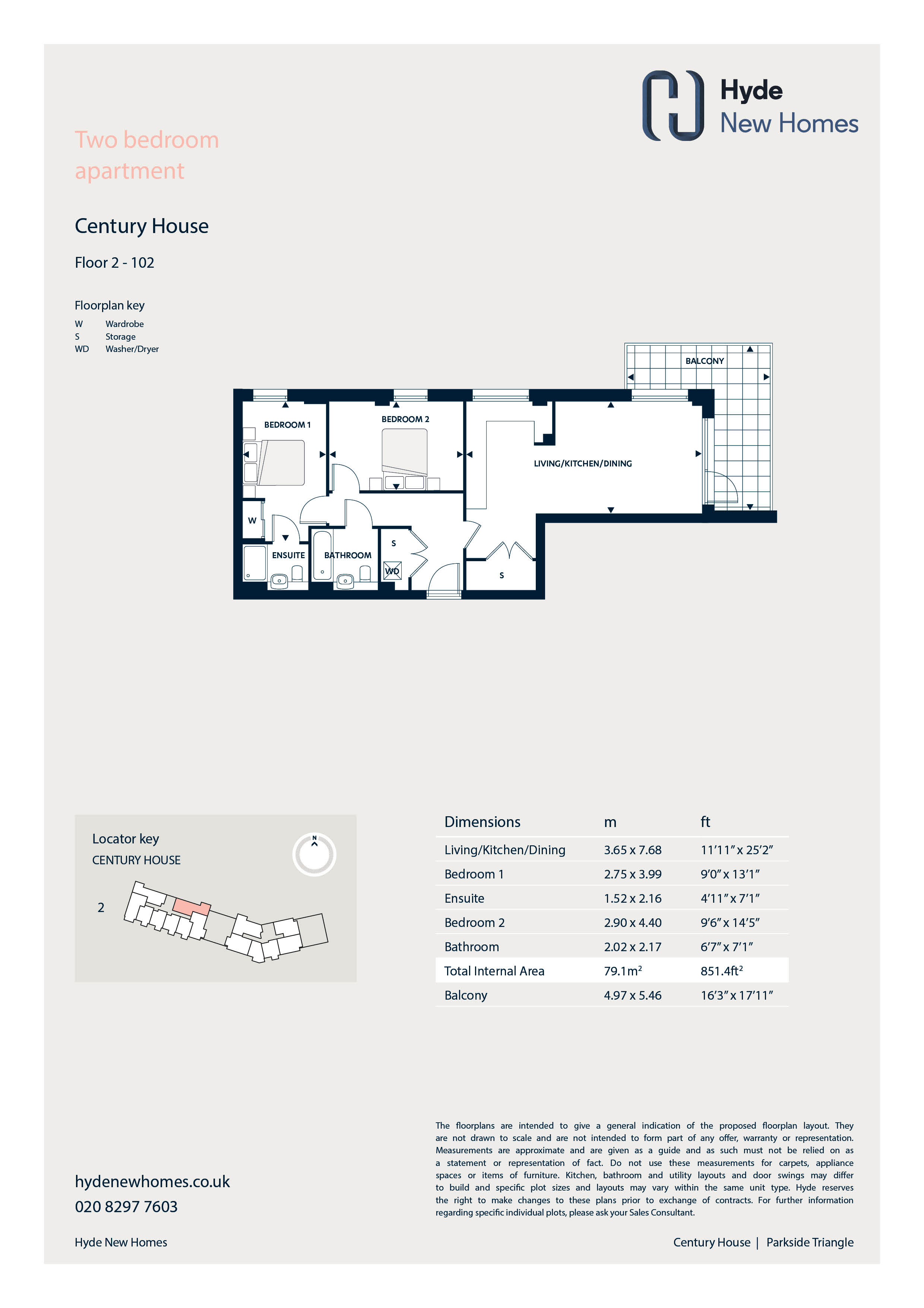 Croydon floorplan