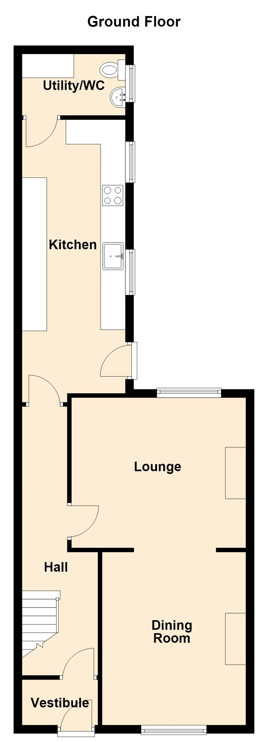 21, Herbert Place, Plymouth floorplan