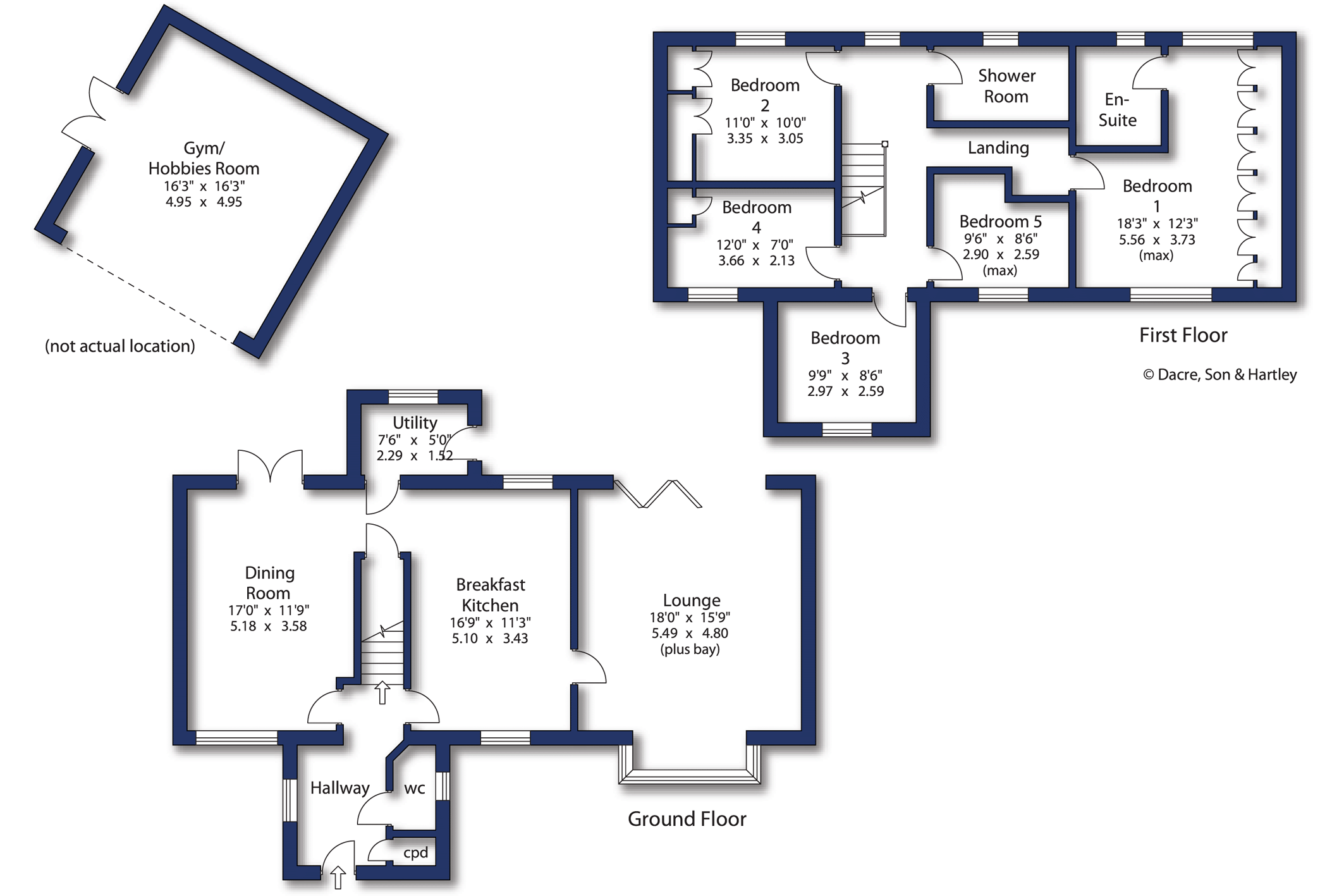 Biggin Lane, Little Fenton, North Yorkshire LS25, 5 bedroom detached