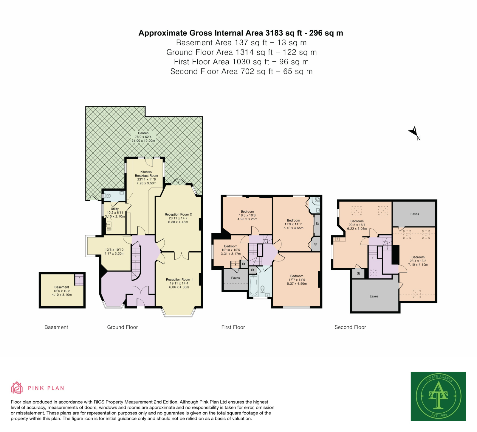 4 Old Park Ridings, London floorplan