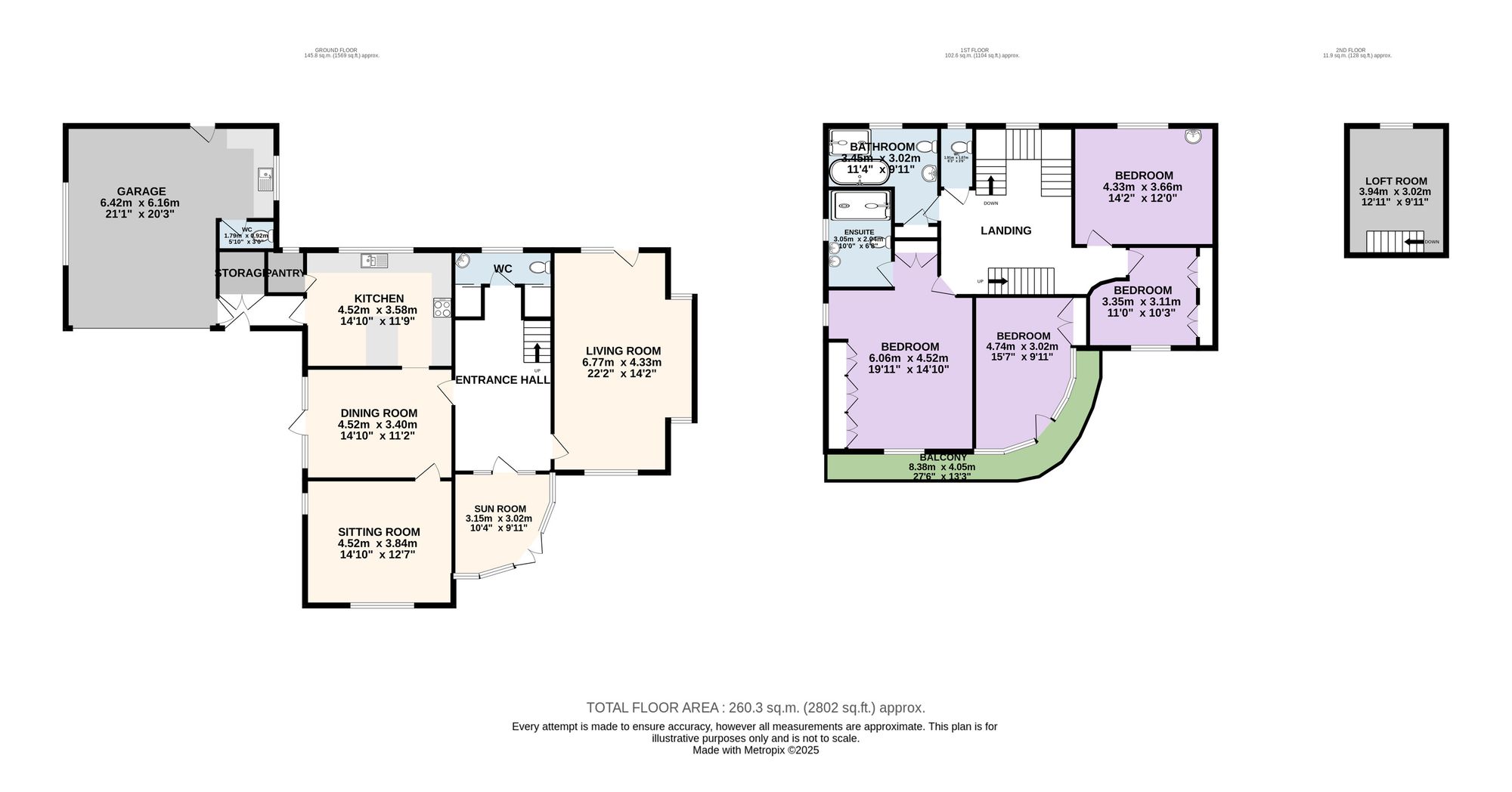 Culrathain Preston Road, Preston floorplan