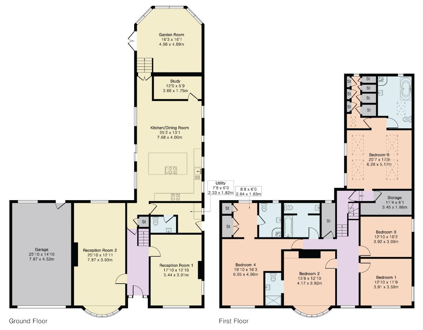 78, Raikes Road, Skipton floorplan