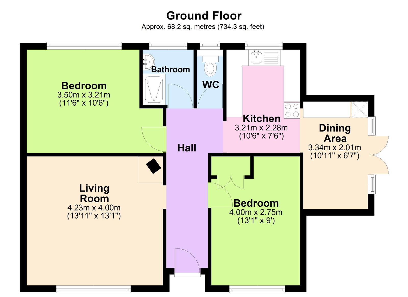 16, Beechwood Close, Etchingham floorplan