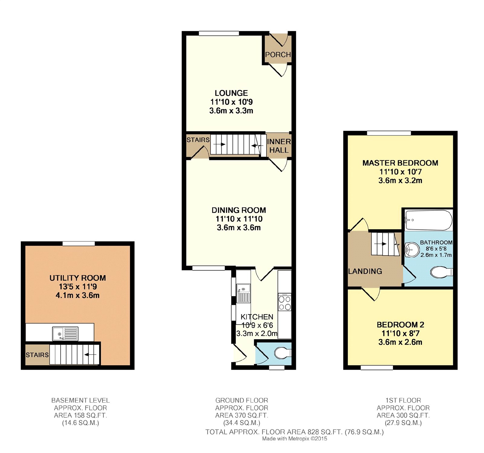 44, Petersburg Road, Stockport floorplan