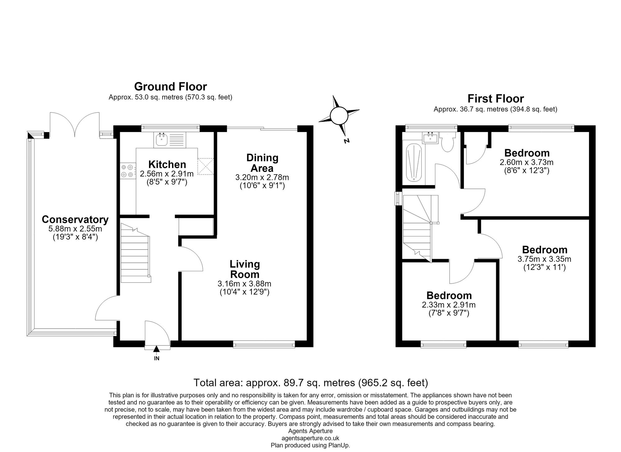 38 Cobdown Close, Aylesford floorplan