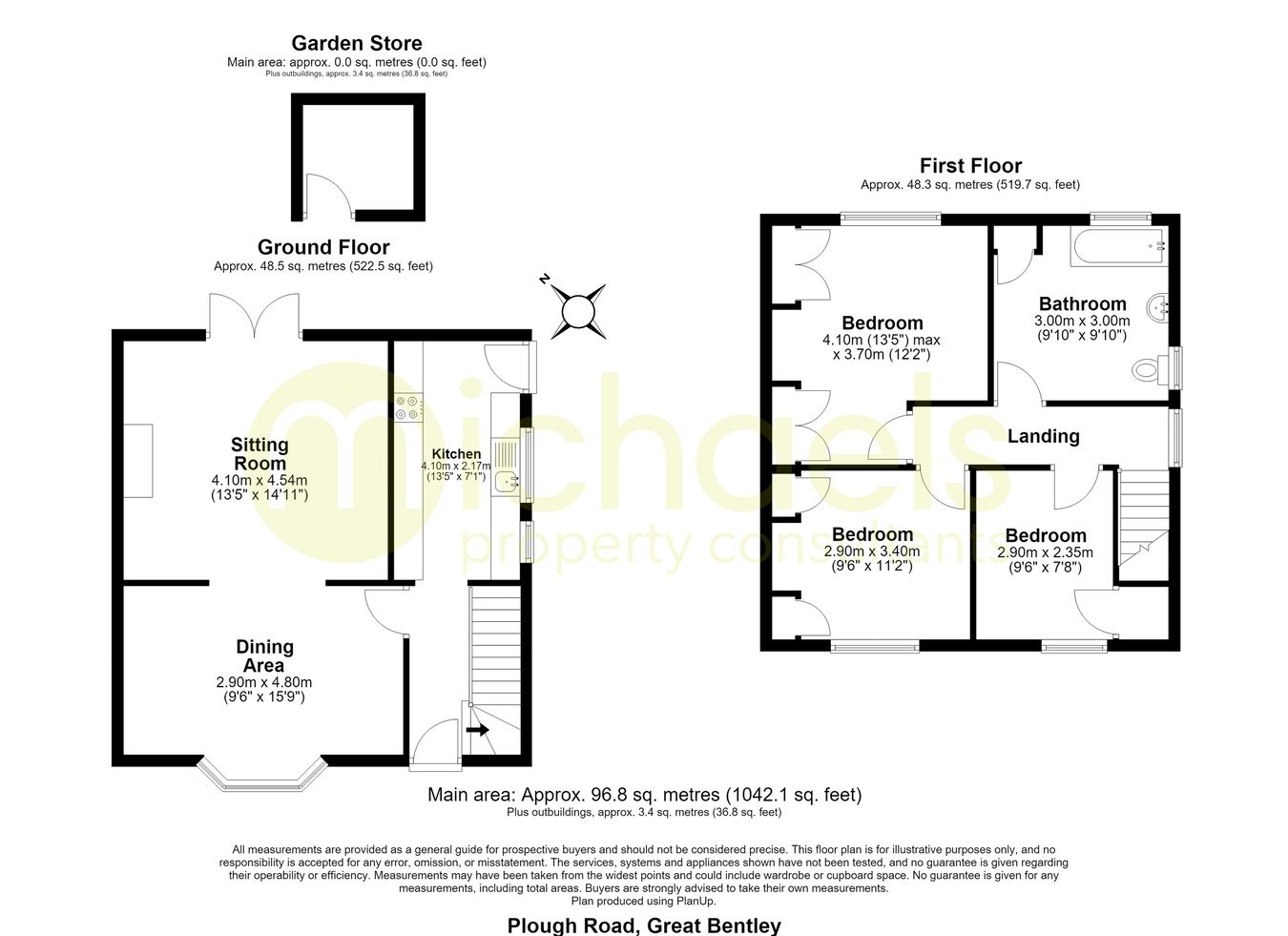 10, Plough Road, Colchester floorplan