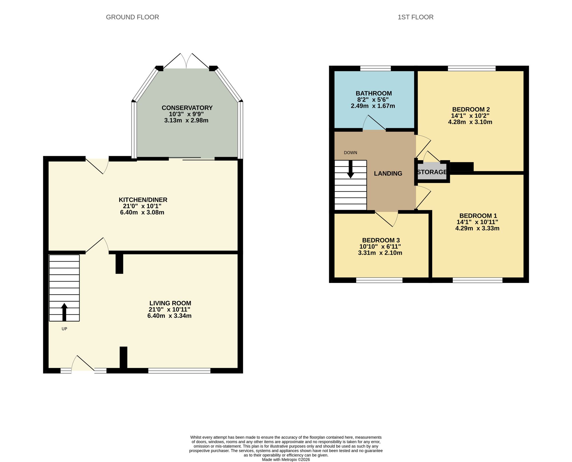 174 Egmanton Road, Mansfield floorplan