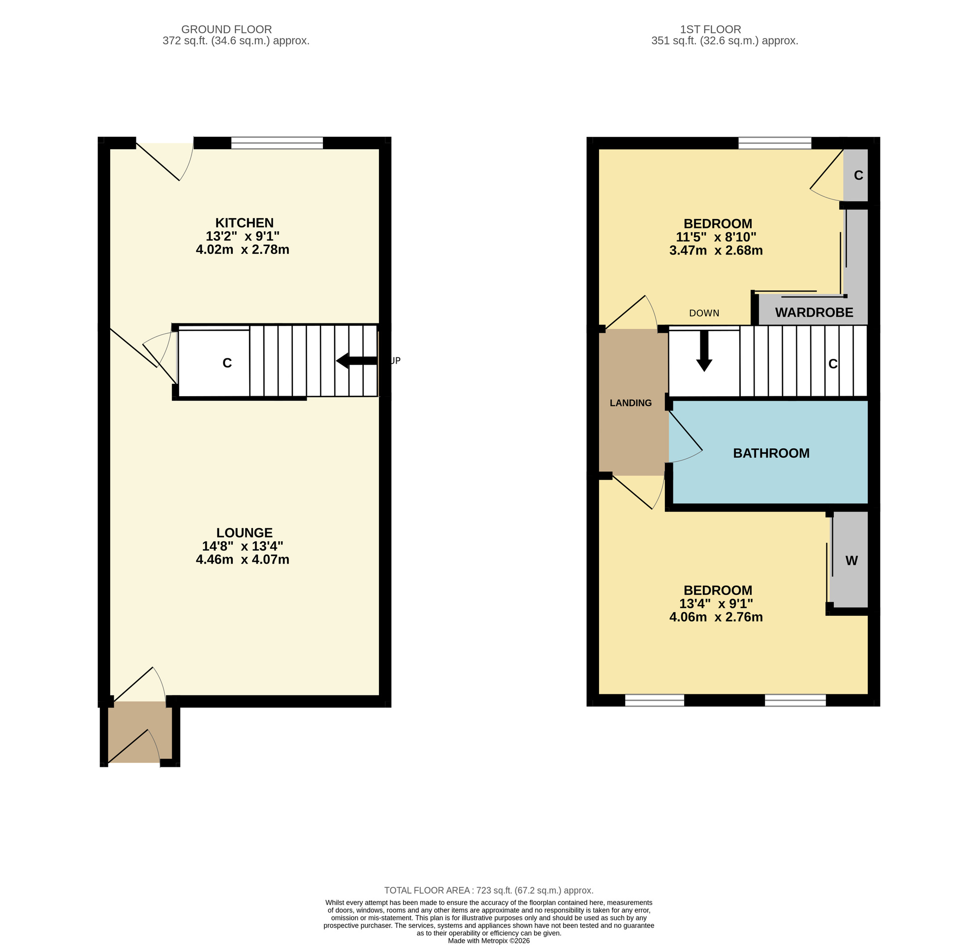 16 Letham Way, Dunfermline floorplan