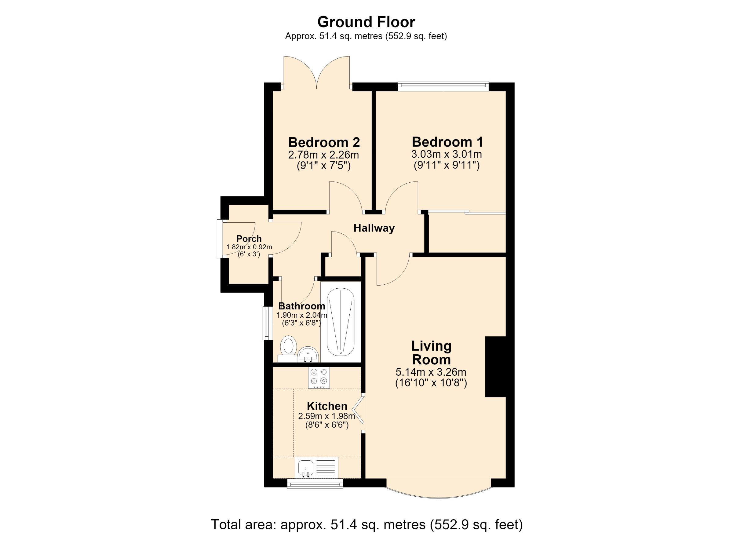 150 Trueway Drive South, Loughborough floorplan