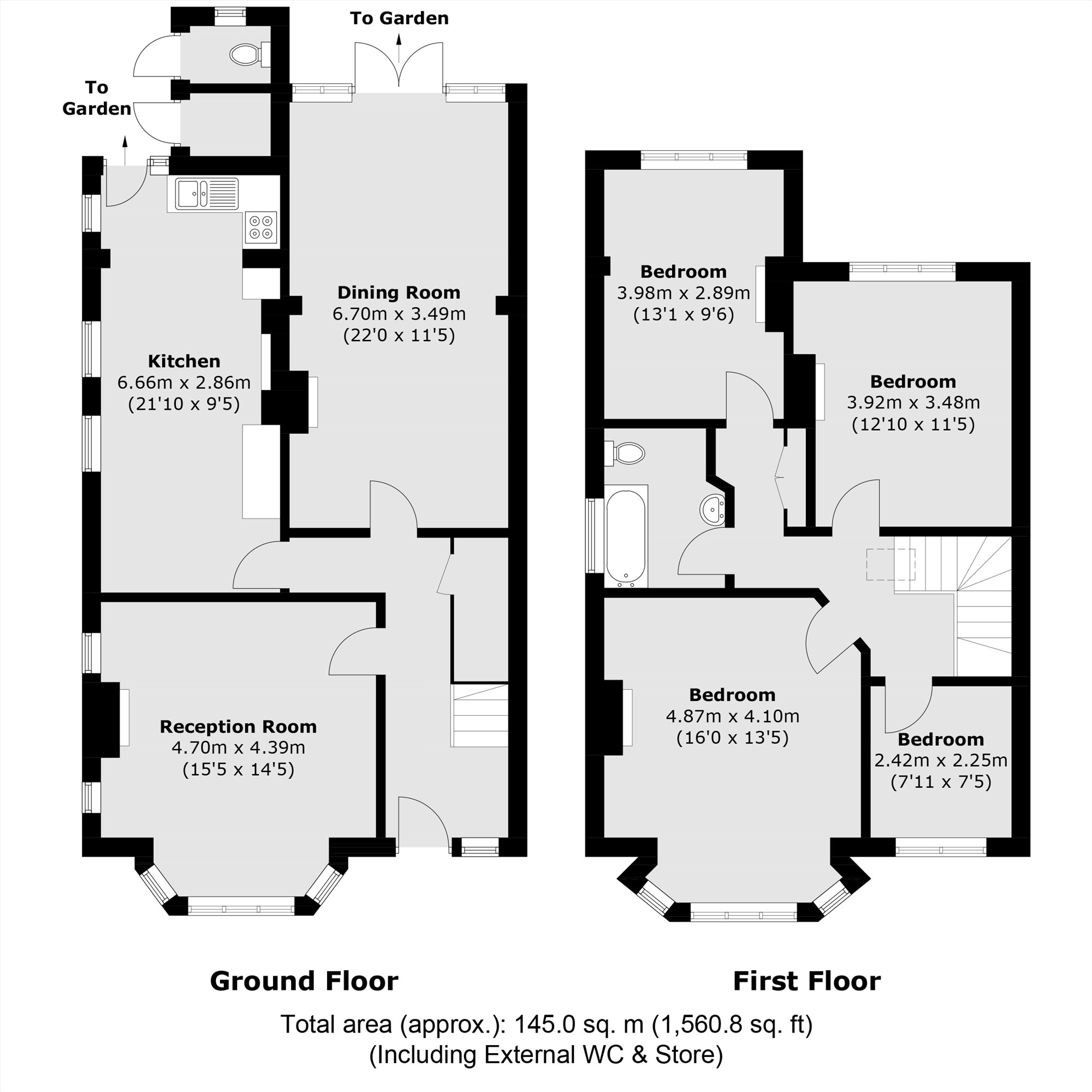37, Heathdene Road, London floorplan
