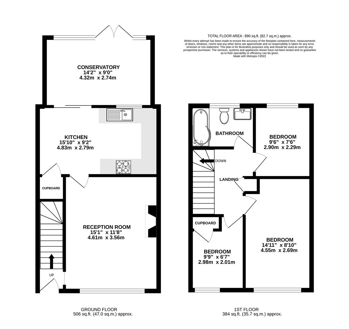 4, Eagle Close, Hornchurch floorplan