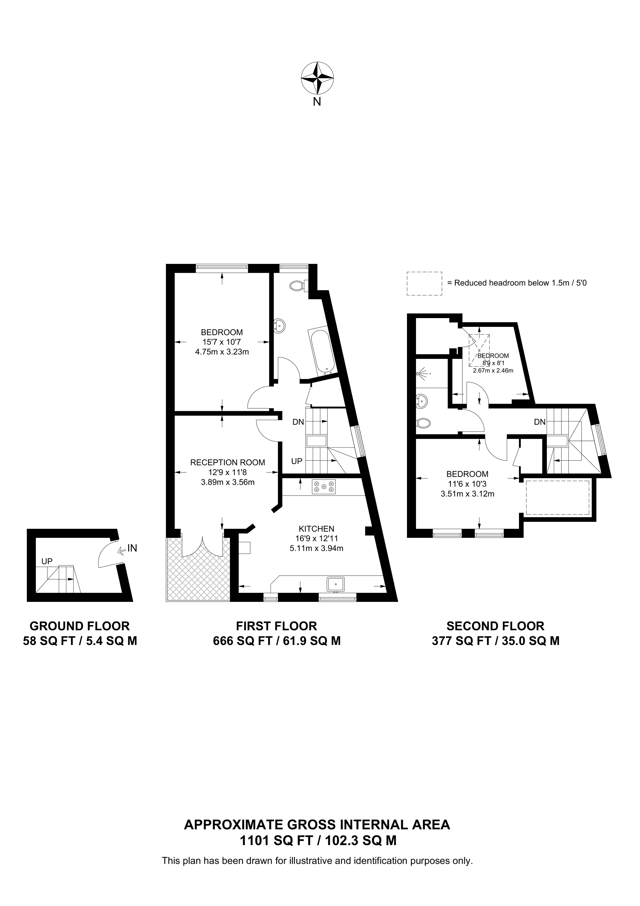 Summer Road, Thames Ditton floorplan