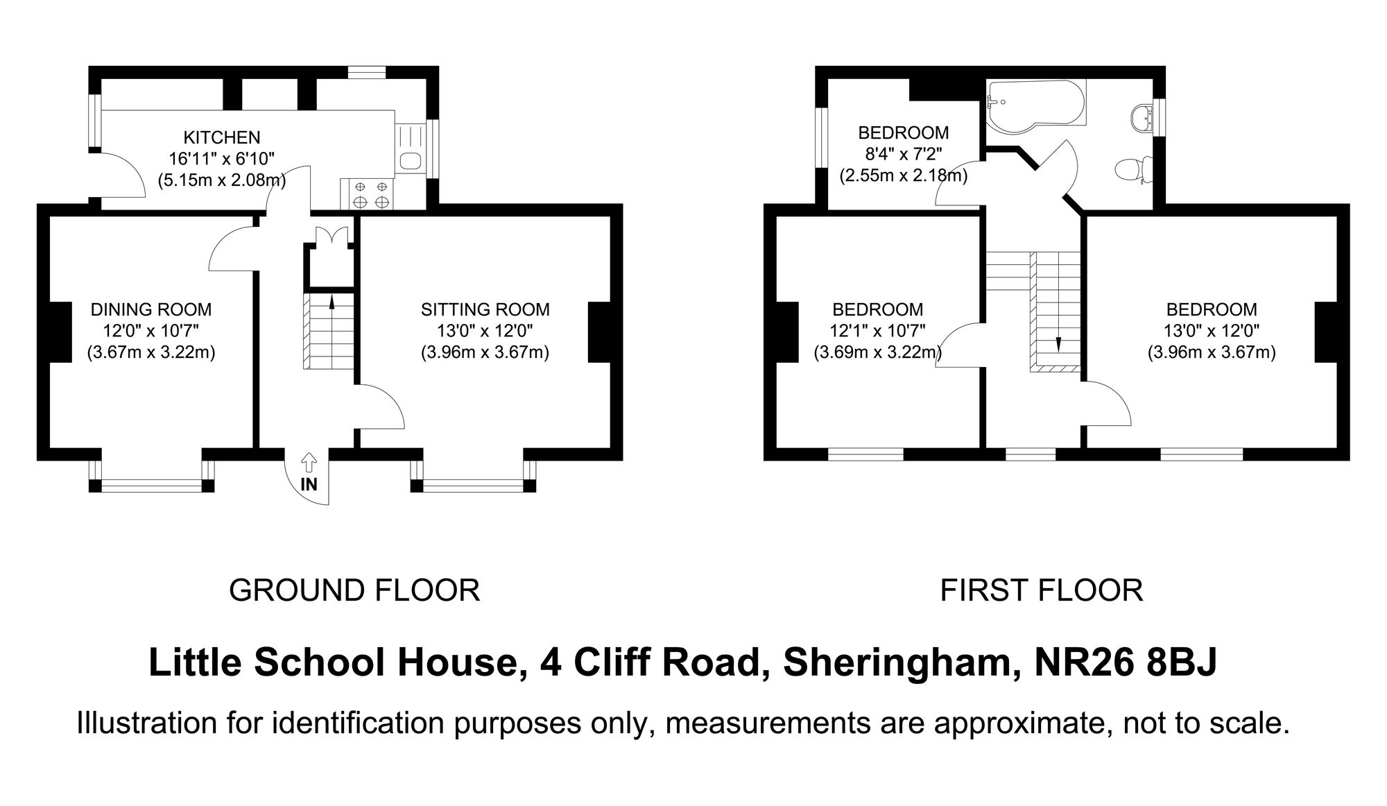 4, Cliff Road, Sheringham floorplan