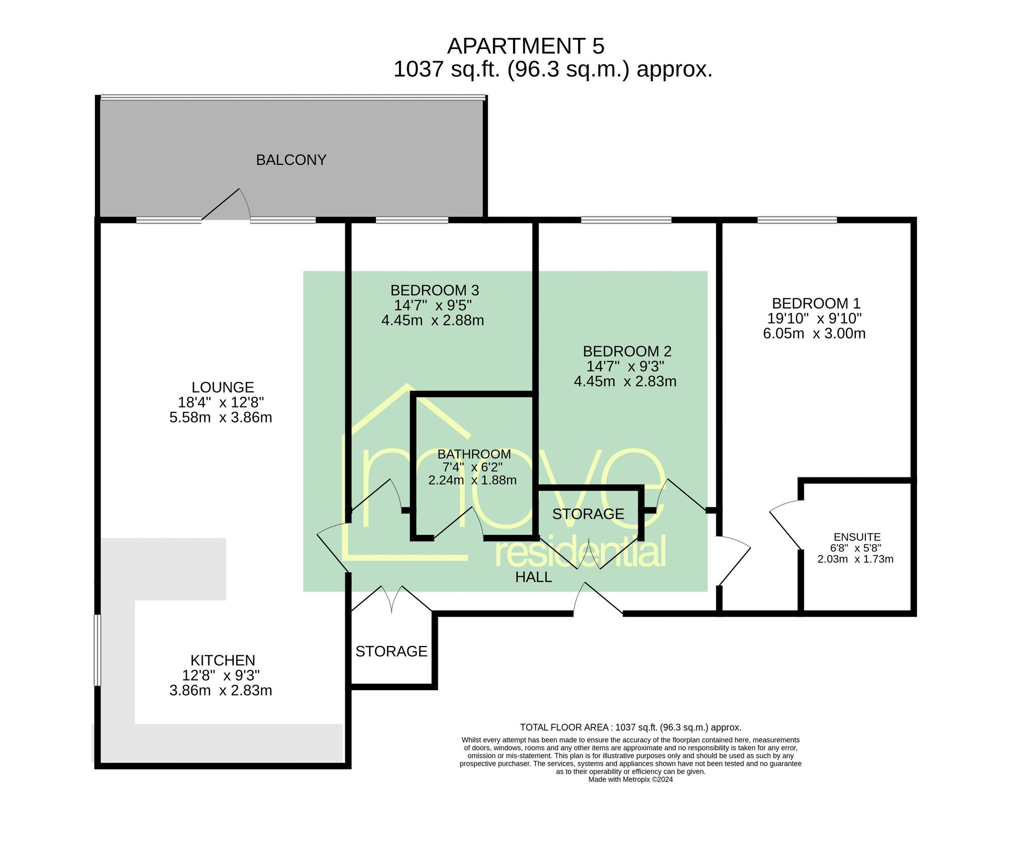 5 Bryan Court, 4 Rocky Lane, Wirral floorplan