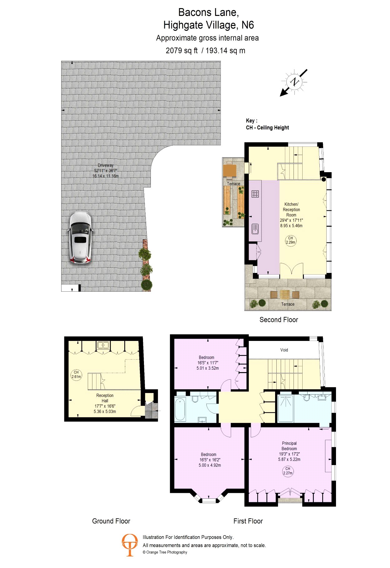 Coach House, 8, Bacons Lane, London floorplan