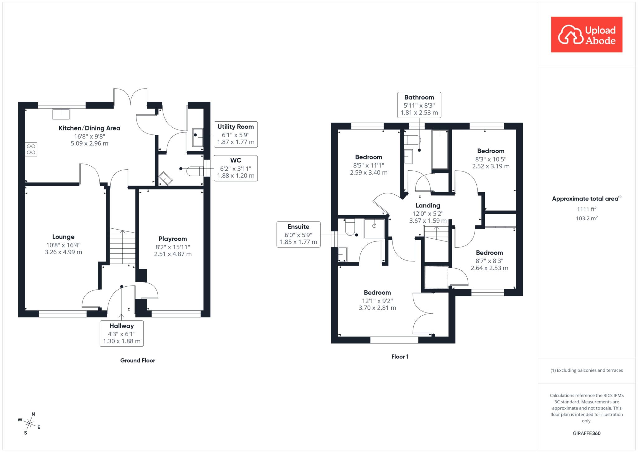 1, Wilson Place, Carluke floorplan