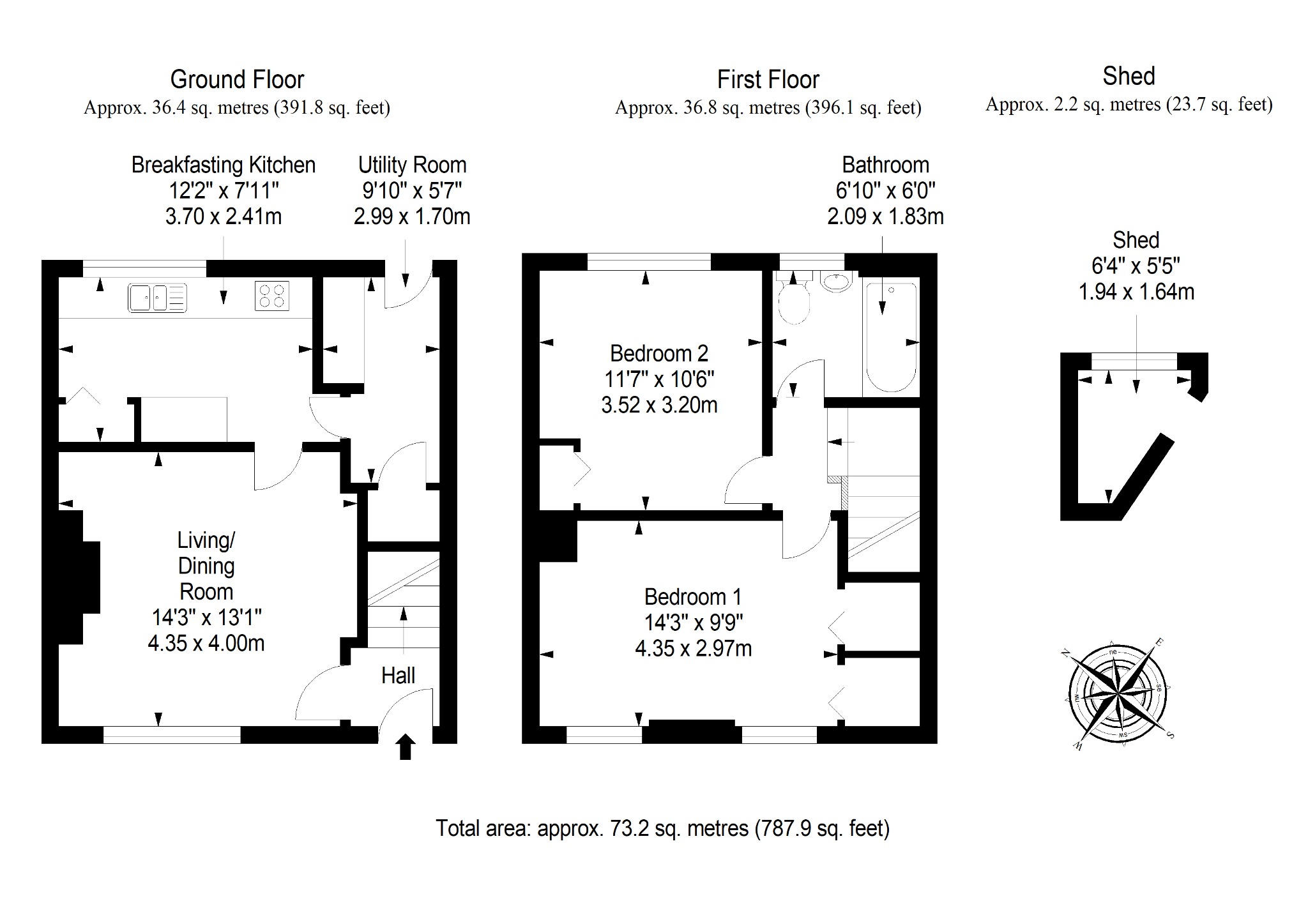 11 Delta Gardens, Musselburgh, East Lothian floorplan