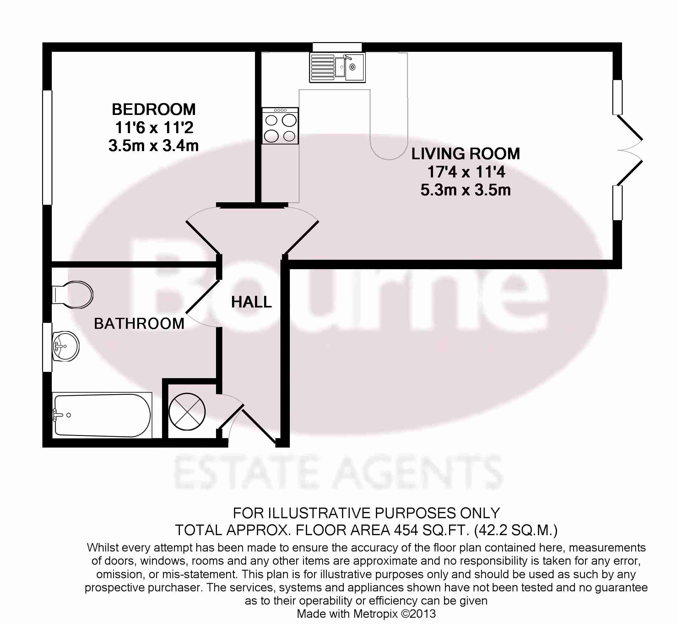 1 Bedrooms Flat to rent in Aragorn Court, Guildford GU2