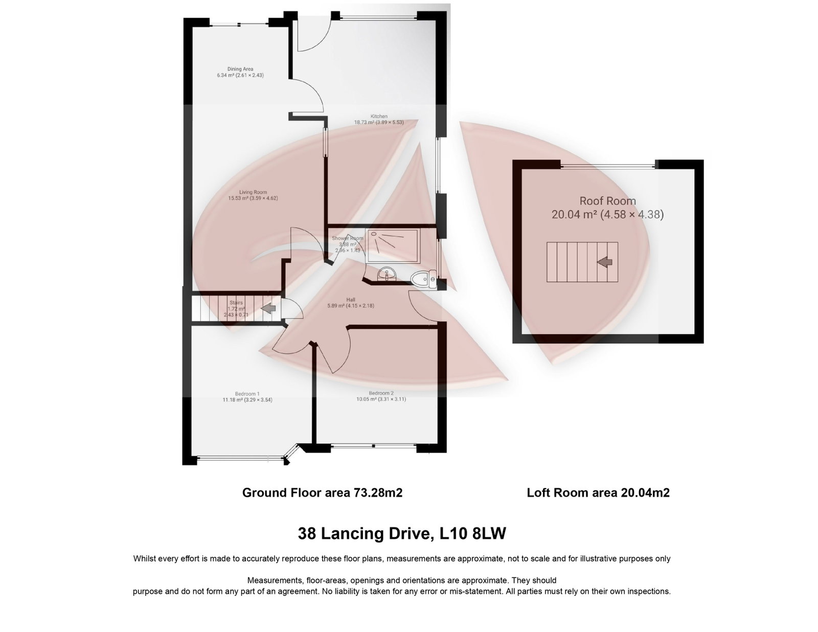 38, Lancing Drive, Aintree floorplan
