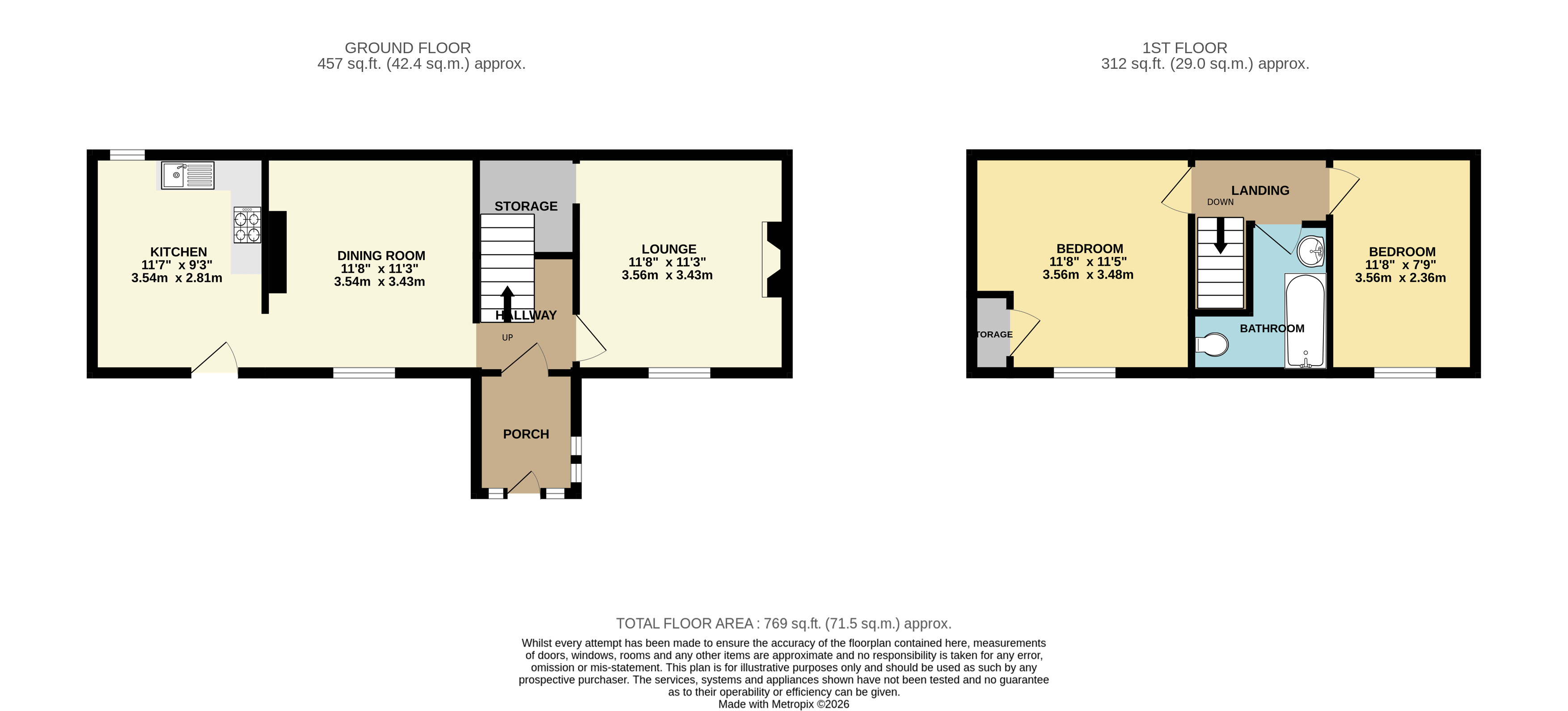Hill View Cottage, Hill View Cottage, The Ham, Westbury floorplan