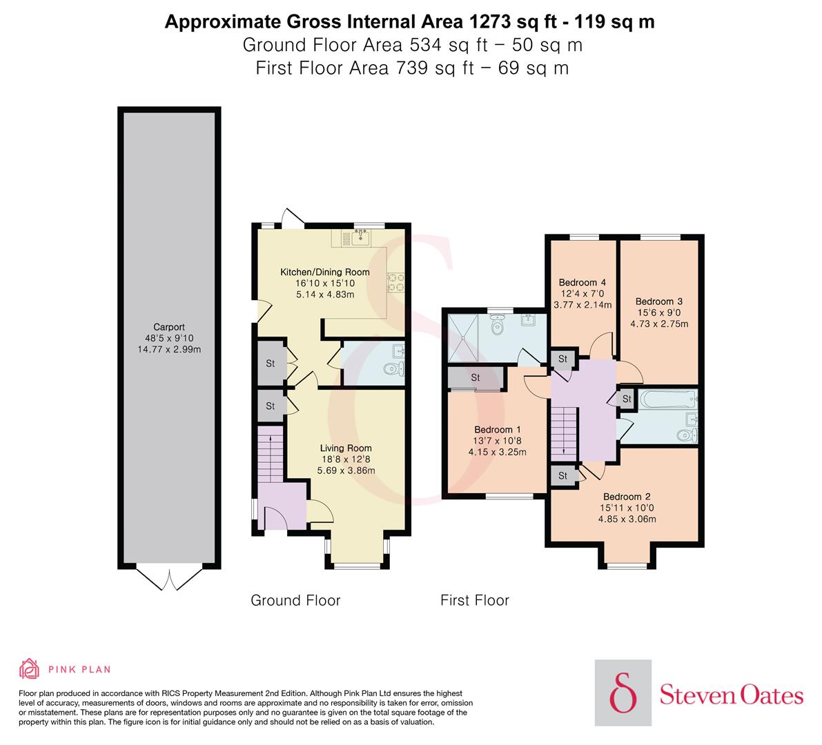 9, Taplow Avenue, Hertford floorplan