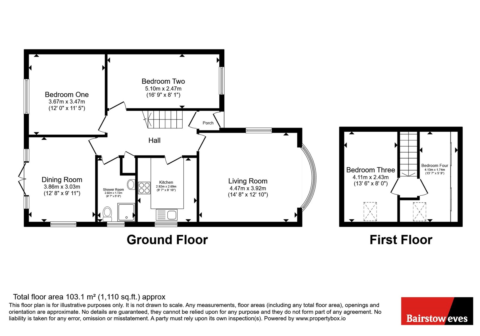 11, Beacon Way, Clacton-on-Sea floorplan
