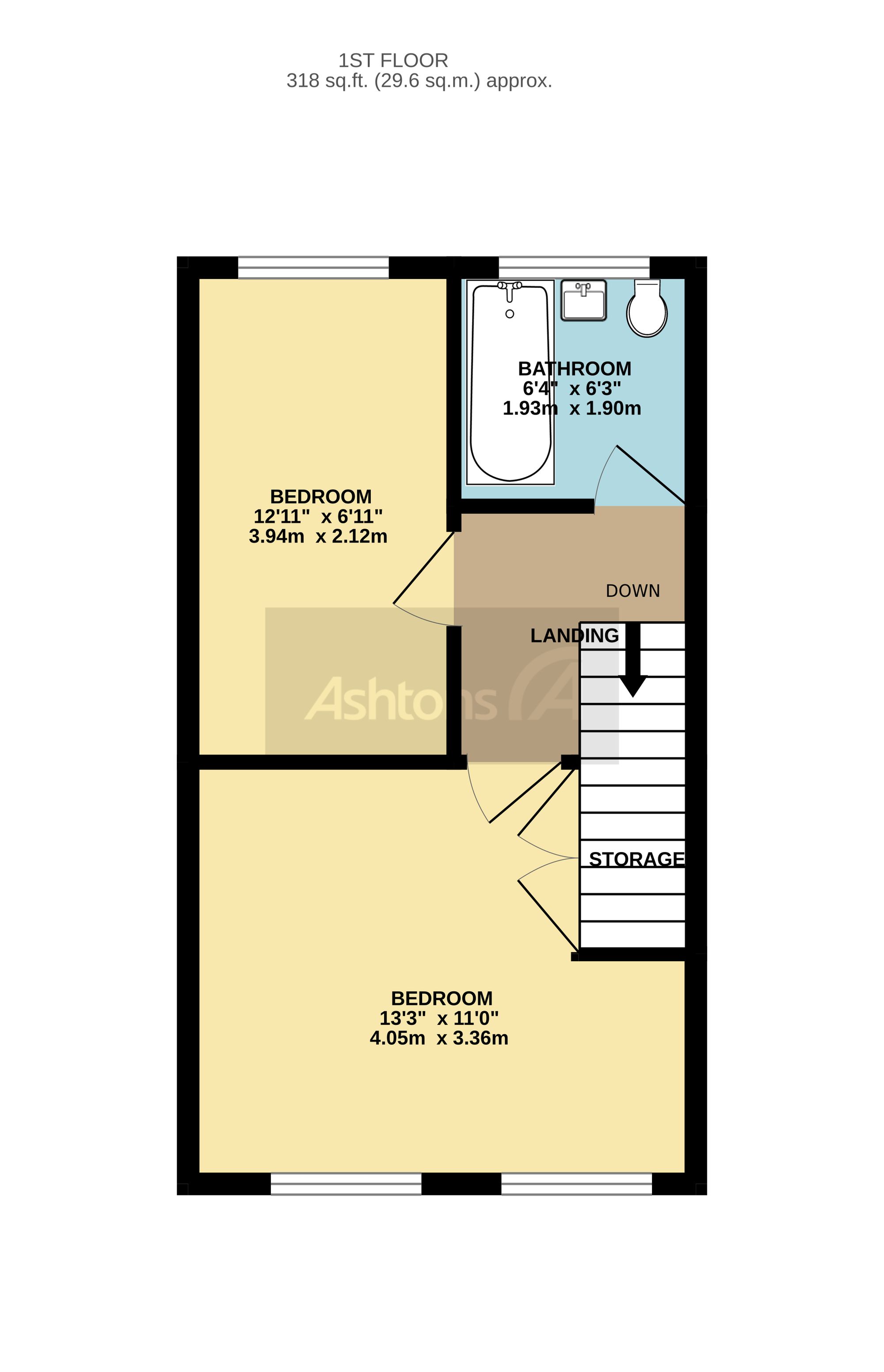 14 Hazelborough Close, Warrington floorplan